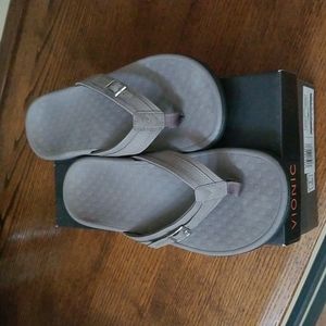 Womens Vionic sz 8 Tide Patty, Griege